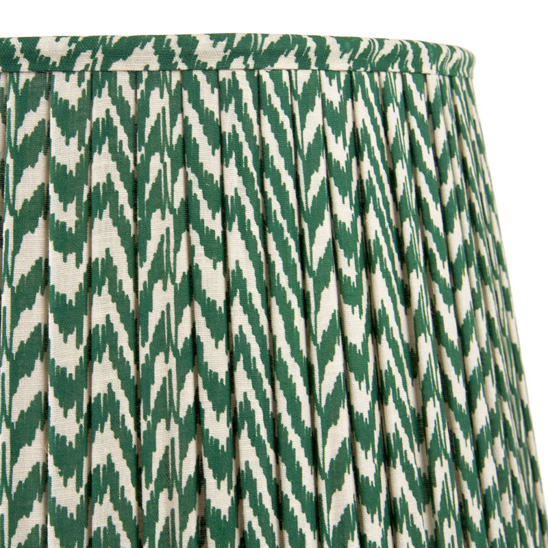 Mio Cotton Empire Lamp Shade ( Uno ), 29cm H x 45cm W x 45cm D, Green