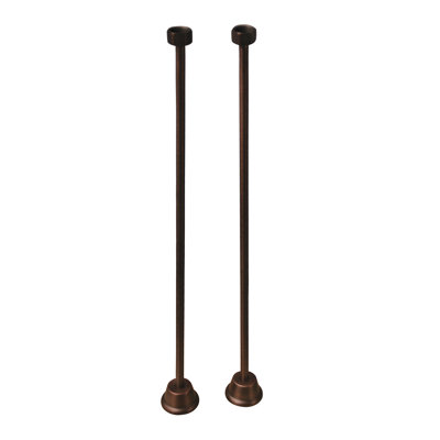Fourniture de bain droite 24 "en laiton