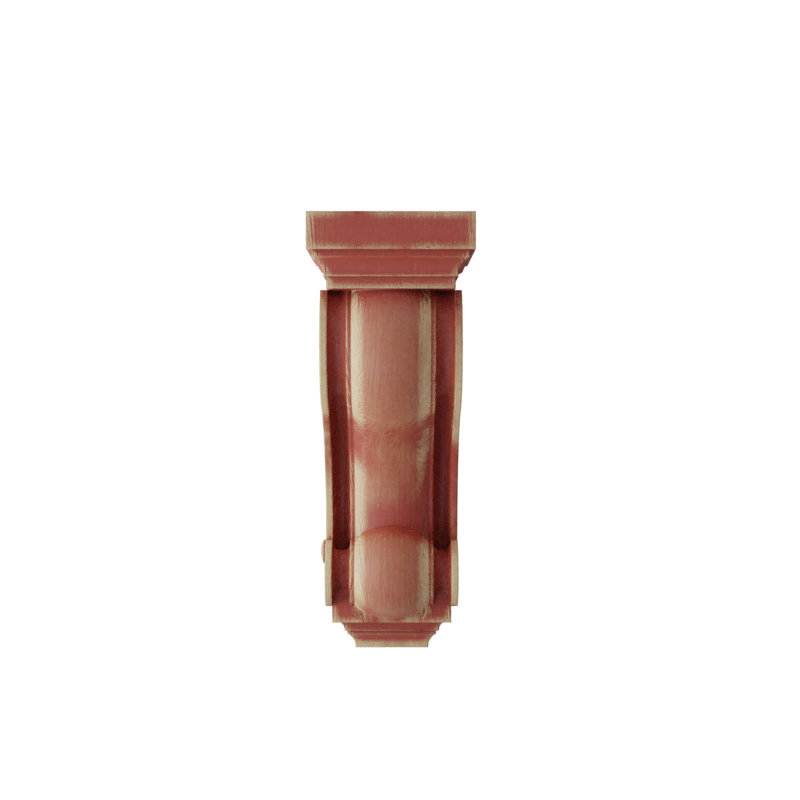 Corbeau Devon Traditional, Rouge usé