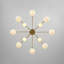 Lustre spoutnik 12 lumières Mid-Century
