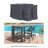  Outdoor Dining Set Covers For Farrah 4-Person Rectangular Extendable Table & Chairs, Water-Repellent UV-Resistant Polyester