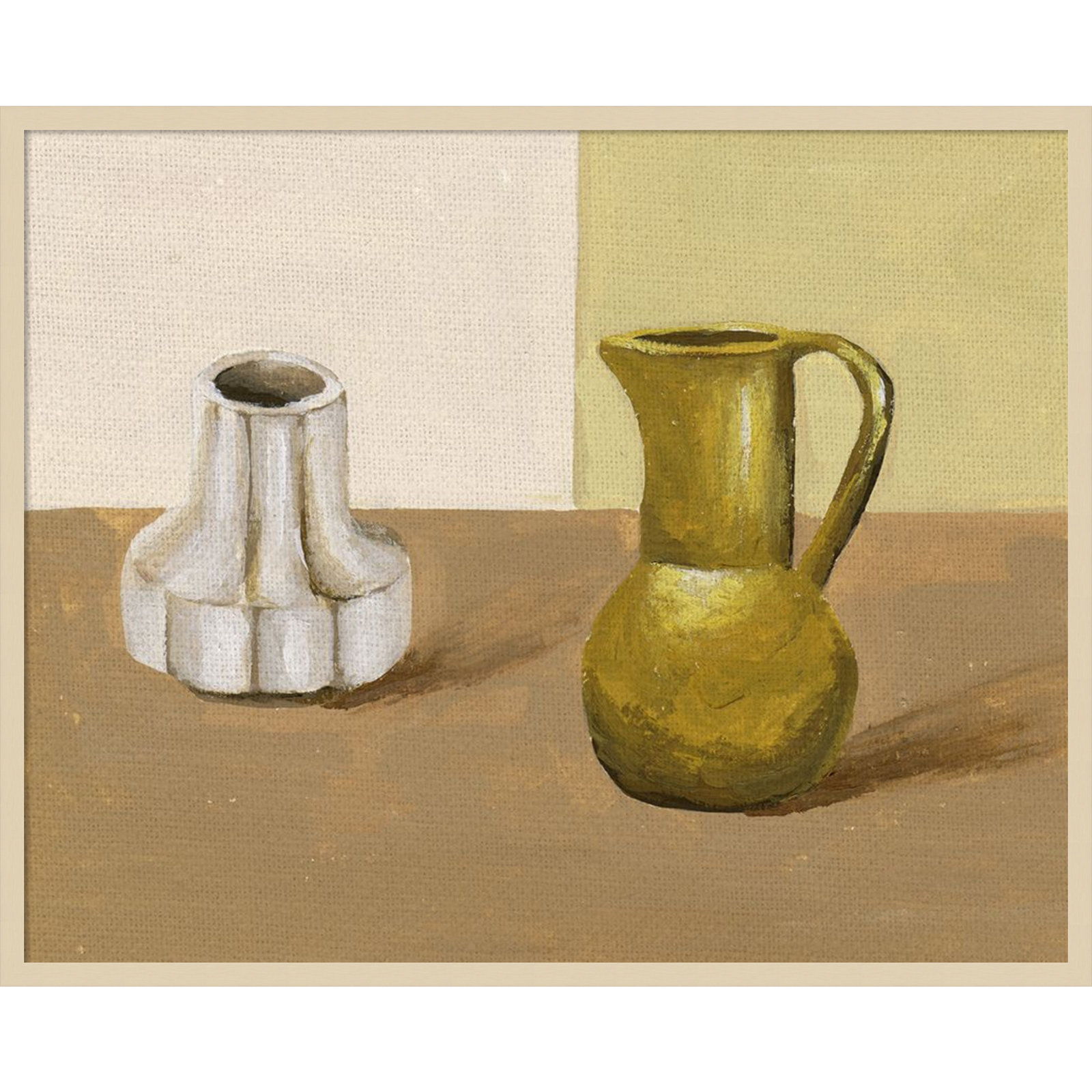 Vases I Print by Melissa Wang, Brown, 33" H x 41" W