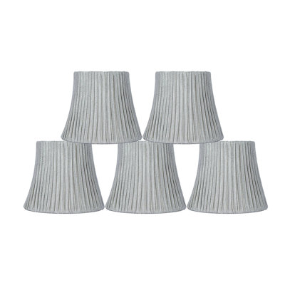 5 in. H x 6 in. W Silk Empire Candelabra Shade