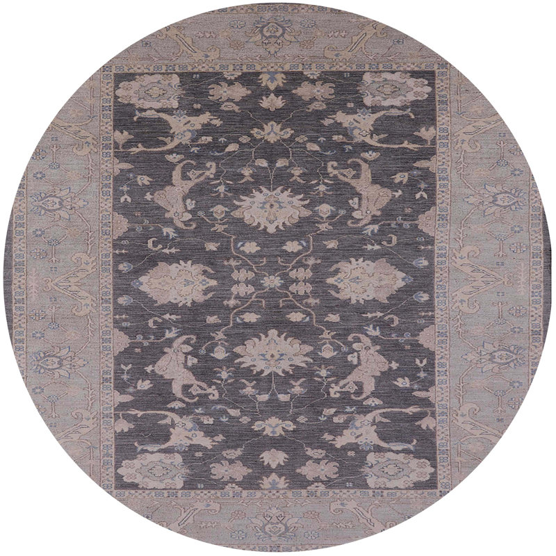 Oriental Indoor Rug, Round 6'
