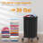 115L Laundry Basket With Wheels, 30 Gal. Rolling Laundry Hamper, Removable And Machine Washable Liner, Steel Frame, Tall Laundry Cart For Laundry Room, Bedroom, Bathroom, Dorm Storage-2076072760