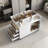 43.3 In Multi-Purpose Storage Island Table Removable Storage Cabinet Style Island Dresser