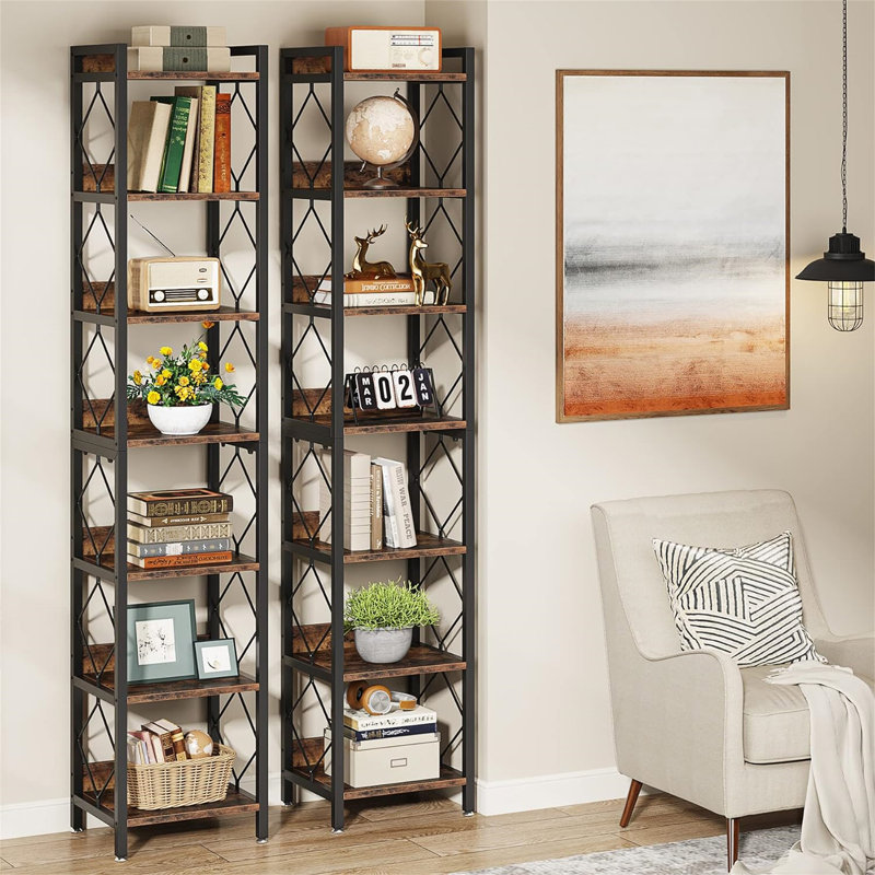 Support de rangement pour bibliothèque 78,7 po