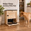 Station d'alimentation extérieure pour chats, couvercle de distributeur automatique résistant aux chiens
