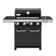 Monument Grills 13892,4-Burner Propane Gas Grill with Side Burner, LED Controls, USB Light, and Built-In Thermometer– Perfect for Family BBQs