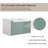 Keyauna 36.07 " W Wall Mounted Wall Mounted 1 Single Vanity Bathroom Vanity With Ceramic Top