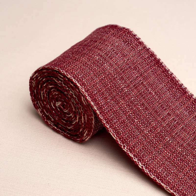 Tweed Tape Wide, Red