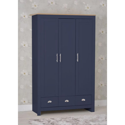 Annieruth 3 Door Wardrobe