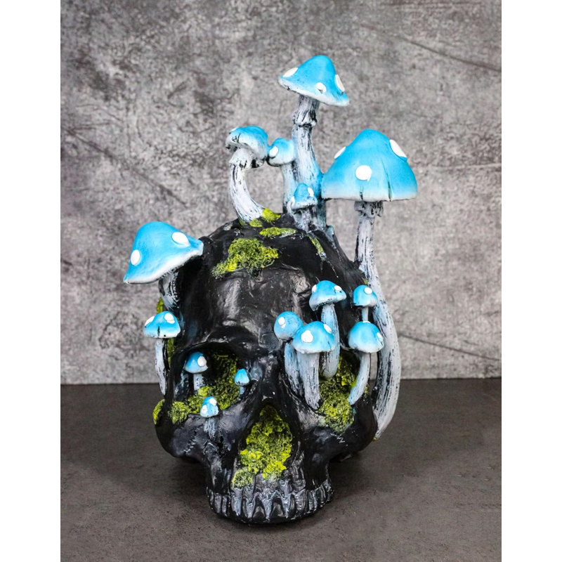 Figurine crâne de forêt Wicca