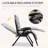 Folding Mesh Lounge Chairs Set of 2