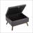 Ottoman with Storage, Mid-Century Modern Solid + Plywood Frame for Living Room, Entryway| Wood-123499725
