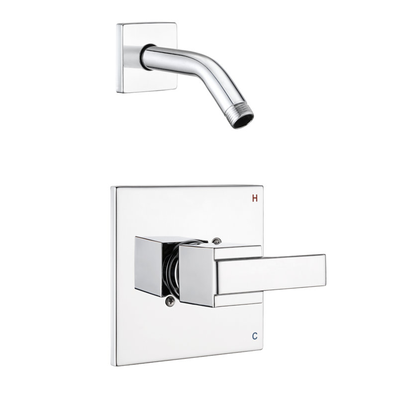 Remplacement de l'ensemble de garniture de robinet de douche, bras de douche et poignée de douche Delta 13/14 Series, Chrome
