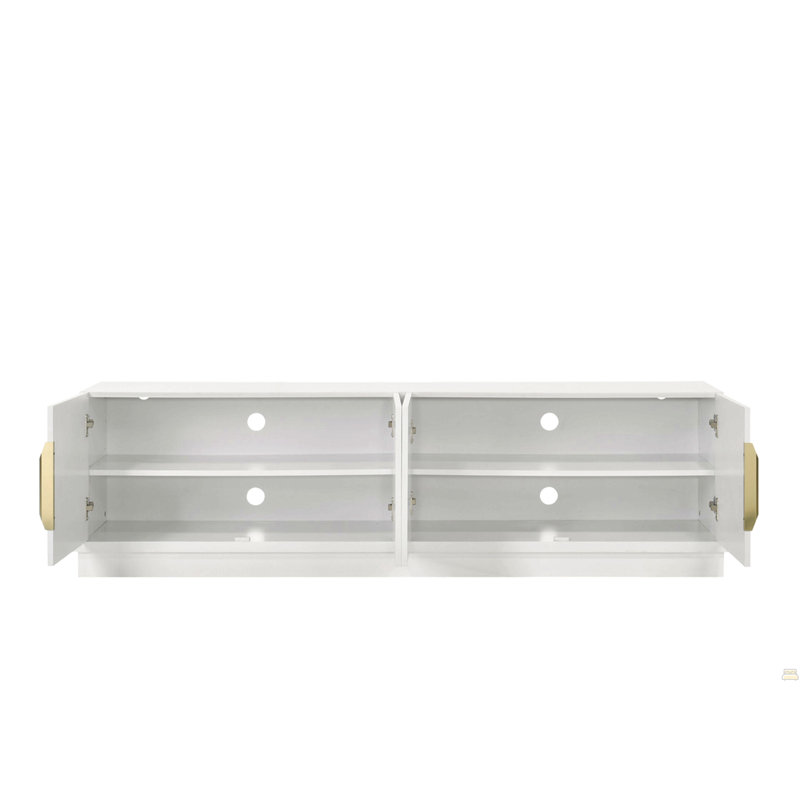 70"W 4-Door TV Stand