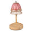 Wood USB Table Lamp