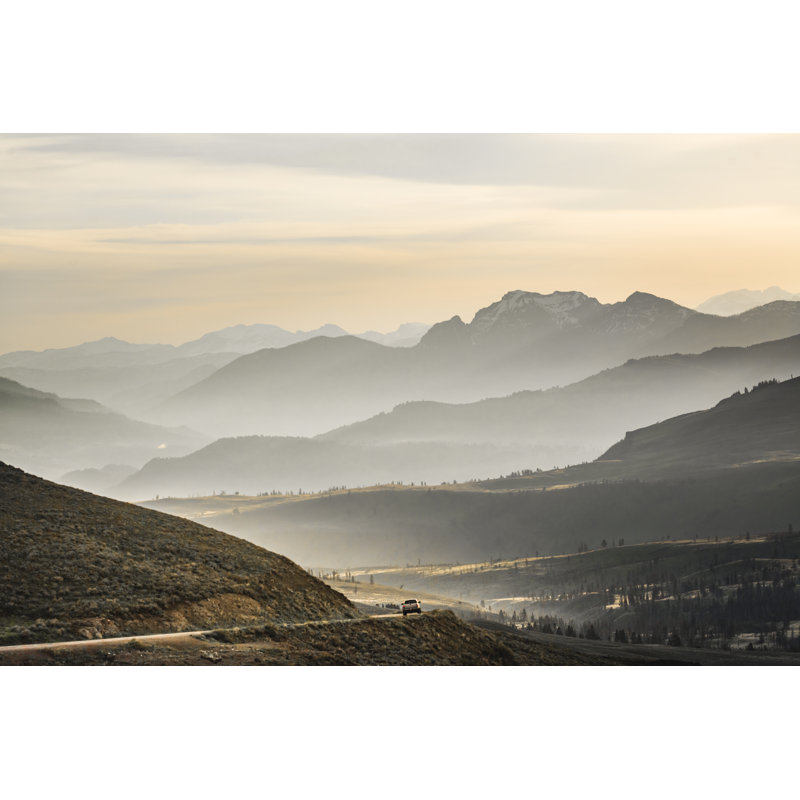 Journey Through The Mountains by Deimagine - No Frame Print on Canvas, 51cm H x 76cm W