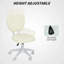 Vanity Office Chair, PU Leather Computer Chair For-1650736427