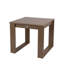 Table d'appoint moderne en teck-129402108