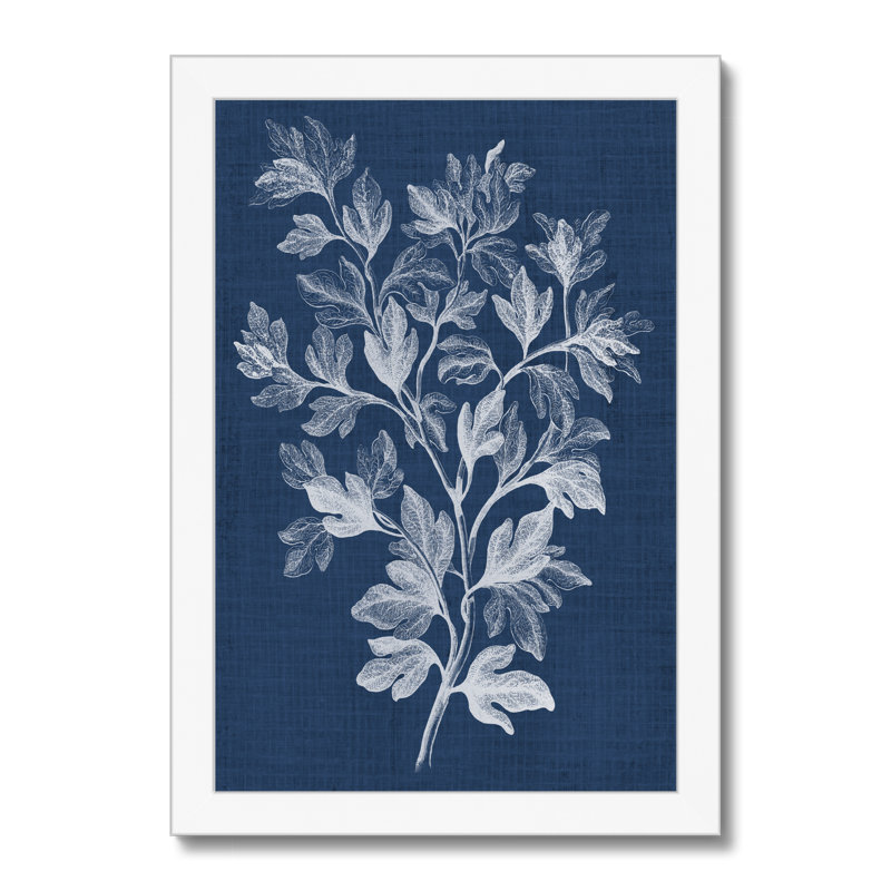 Foliage Chintz I 1 Piece Painting, 50cm H x 34cm W, White Framed Paper Print