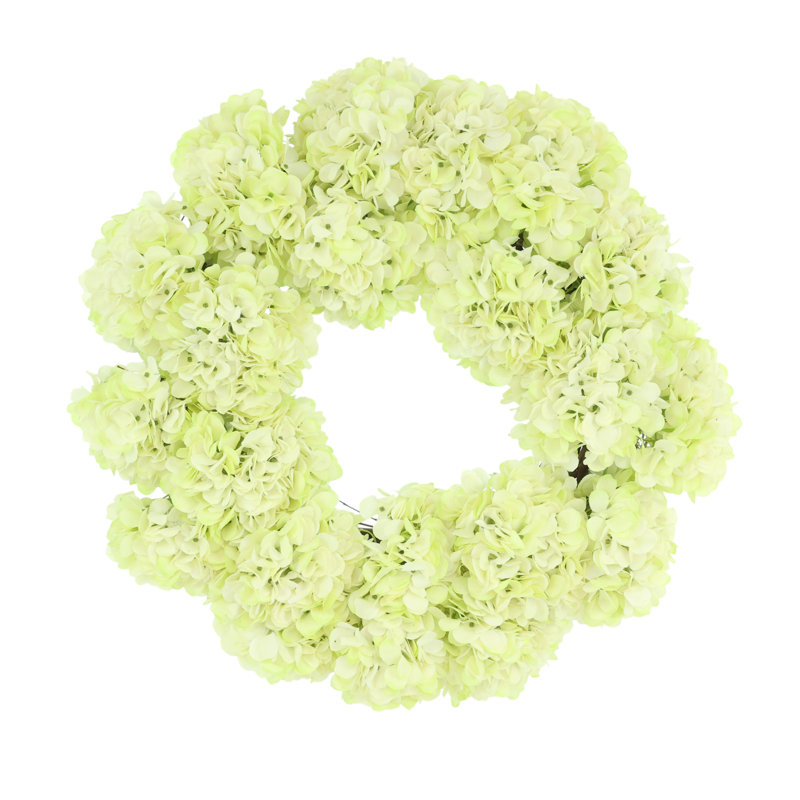 Couronne d'hortensia 24 po Sofia, Vert clair