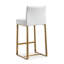 Upholstered Counter Stool with Metal Frame-2082654162-2082654167