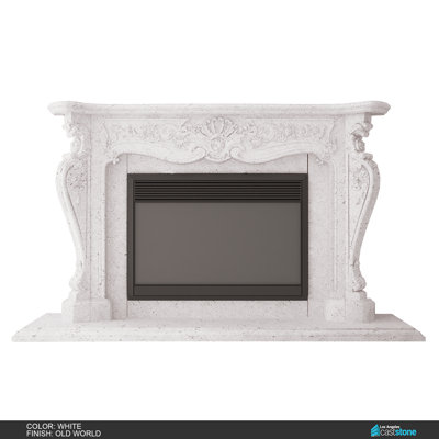 Concrete Fireplace Surround
