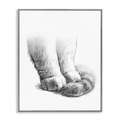«Fluffy Cat Paws Tail» par Ziwei Li