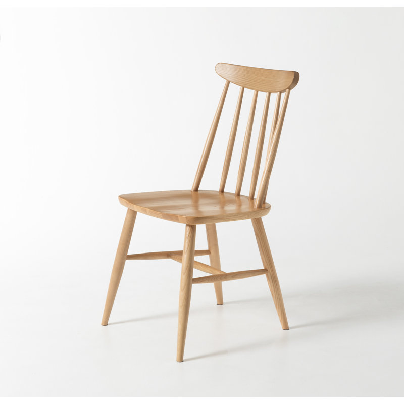 Solid Oak Assembled Windsor Chairs, Natural Oak