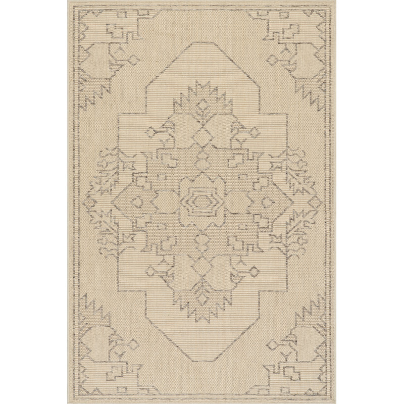 Tapis rétro et vieilli Nuloom Anivelle Southwestern, Rectangulaire 8 pi x 10 pi