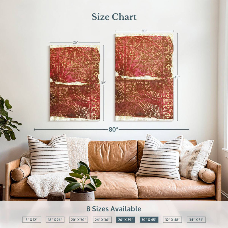 Avery Glimmer Sari I, 39" H x 26" W