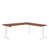 Blanc/noyer