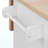 56.5'' Kitchen Island With Drop Leaf, Power Outlet, Embossed Vertical Stripe Rolling Kitchen Cart On Wheels With 4 Doors , 5 Deep Drawers And Adjustable Shelves, For Kitchen, Dining Room, White-1700707718