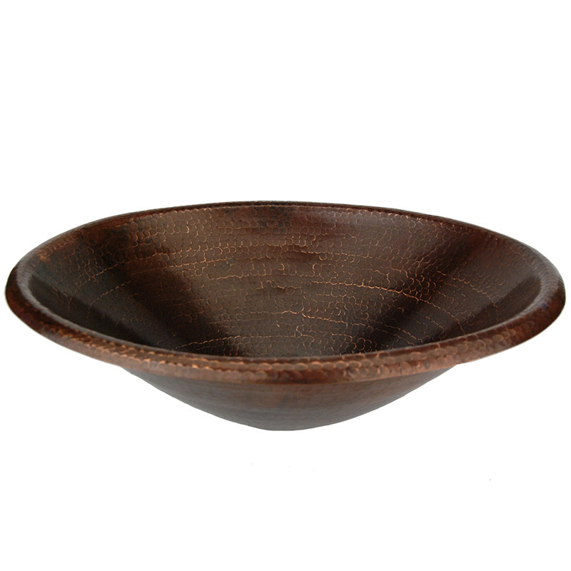Premier Copper Products BSP5_LO20RDB-P Bathroom Sink And Drain Package