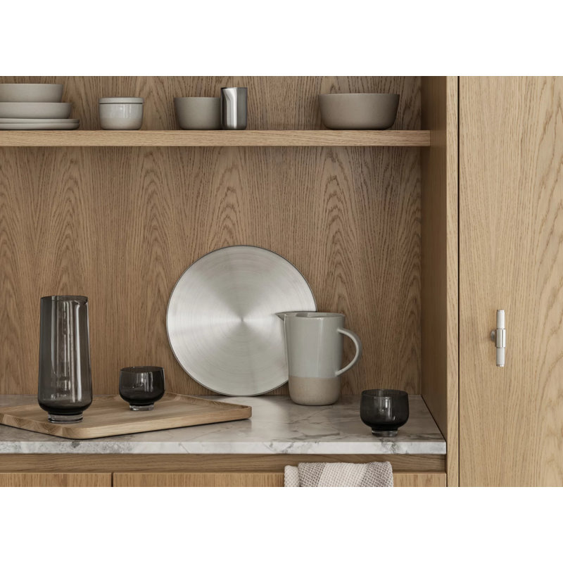 blomus OKU Oak Rectangular Tray, 0.8" H x 10.8" W x 7.9" D, Oak