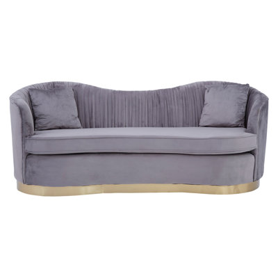 3 Seater Velvet Sofa