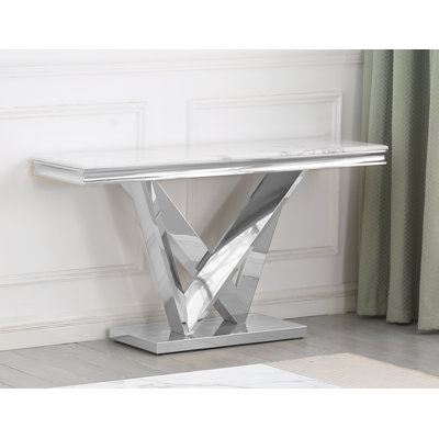 Yulianna 55" Marble Console Table