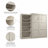 Arlex Queen Bed with Storage Unit (101W)-88513658