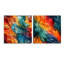 Multicolore mosaïque de verre - ensemble abstrait d'art géométrique abstrait en verre-103926746