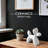 White Cute Ceramics Statue Crafts Living Room Desktop Decorations,Handmade Modern Small Ceramic Animal Statue Ornament Home Decor Accents-372873759
