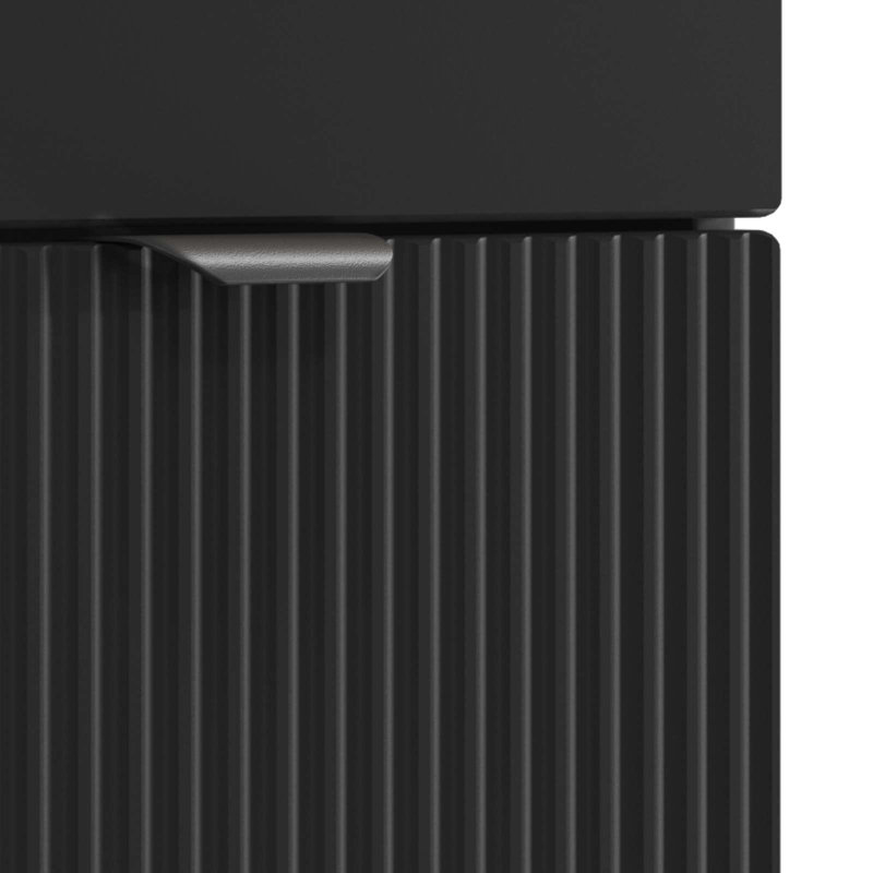 56cm Bathroom Vanity Base Only, Black