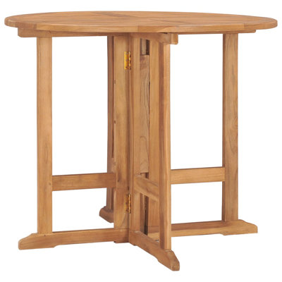 Bruto Foldable Wooden Dining Table