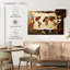 Impression «World Map», impression sur toile-337764667