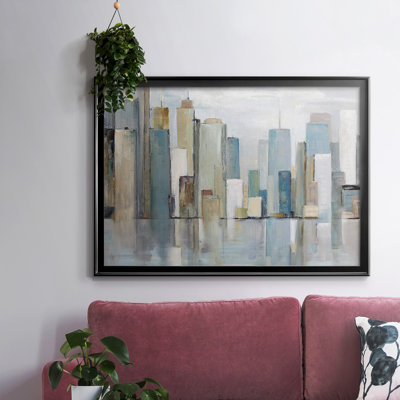 City Reflections - Toile tendue avec châssis encadré - 49444