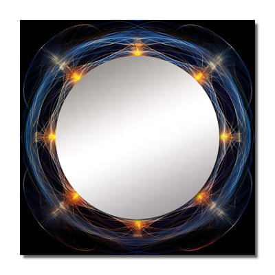 Deenna - Space Large Square Mirror For Wall Art Decor