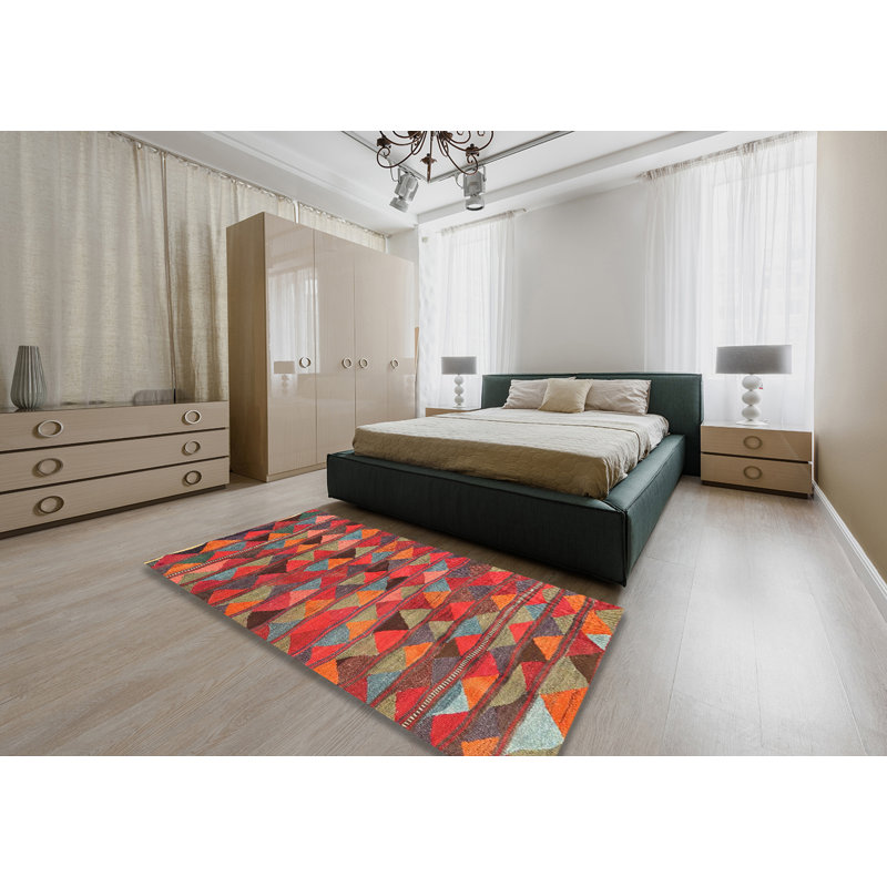 Southwestern Indoor Rug, Rectangle 5' x 7'
