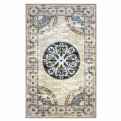 Washable Oriental Indoor Rug