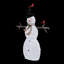 Décoration de Noël bonhomme de neige illuminée-2117286050